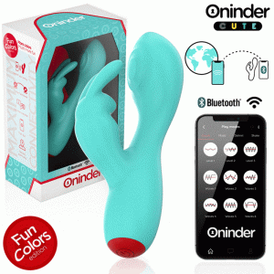 ONINDER CUTE - LOVE BUNNY G-SPOT CLITORAL VIBRATOR - FREE WORLDWIDE APP