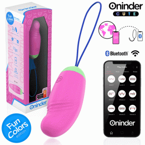 ONINDER CUTE - LOVE PLEASURE VIBRO-ROTATING EGG 360 SILICONE - FREE WORLDWIDE APP