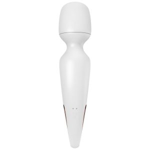 SATISFYER - WAND ERLAND VIBRATING MASSAGER WHITE