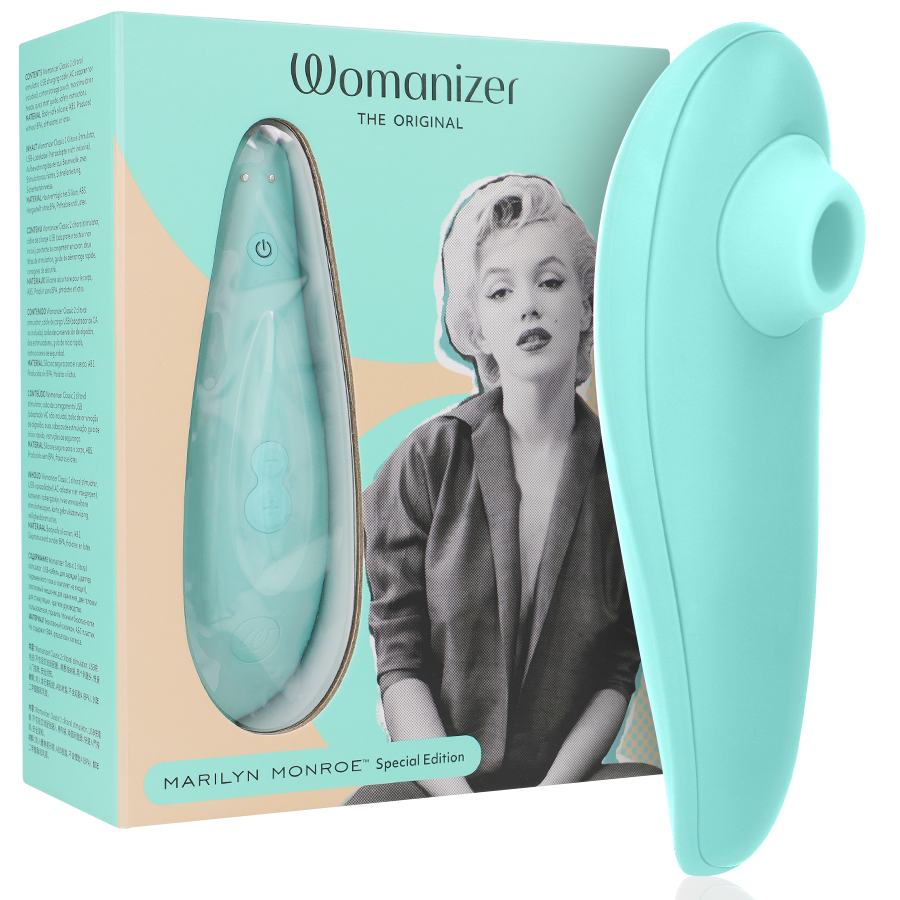 WOMANIZER - MARILYN MONROE CLASSIC 2 CLITORAL STIMULATOR MINT