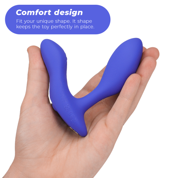 WE-VIBE - VECTOR+ BLUE PROSTATE MASSAGER - Image 5