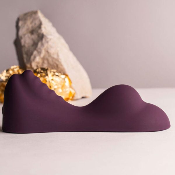 ROCKS- OFF - RUBY GLOW PURPLE SIT-ON VIBRATOR - Image 4