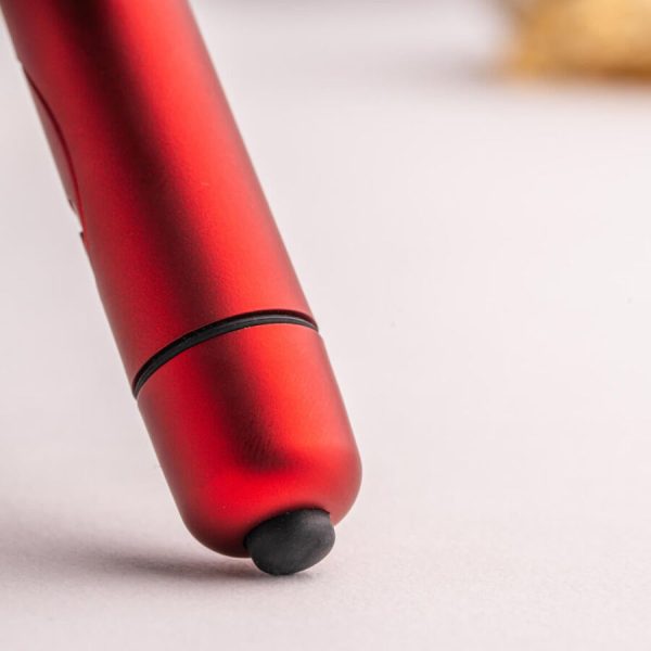 ROCKS-OFF - RO-90 SCARLET VELVET VIBRATING BULLET RED - Image 3