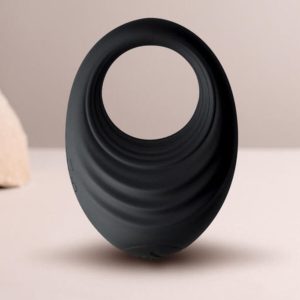 ROCKS-OFF - SPIRE BLACK VIBRATING PENIS RING