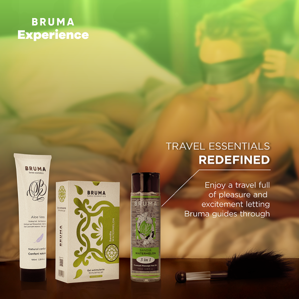 BRUMA XPERIENCE - SWEET WATERMELON TEMPTATION KIT WITH ORGASM ENHANCER - Image 3