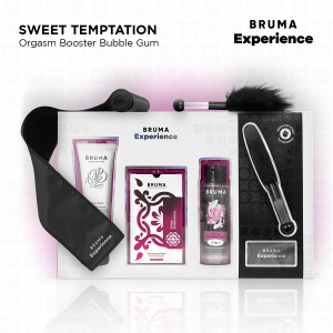BRUMA XPERIENCE - SWEET GUM TEMPTATION KIT WITH ORGASM ENHANCER