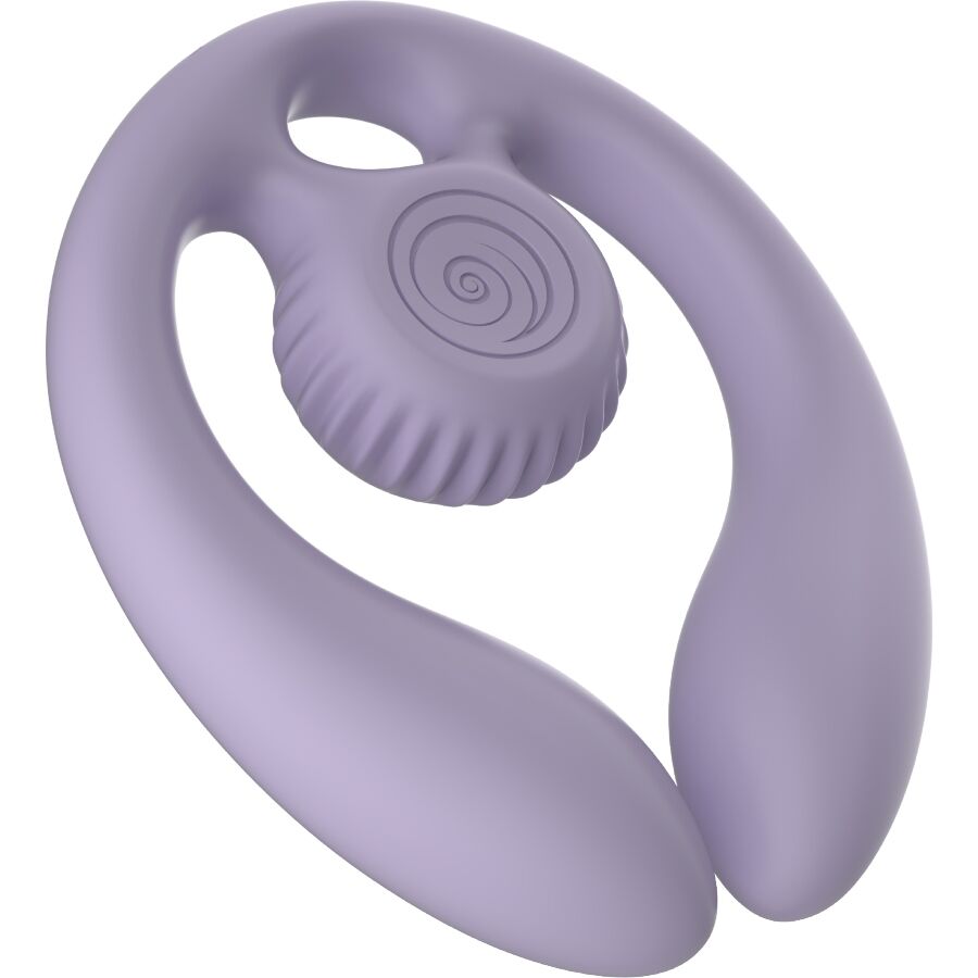SNAIL VIBE - GIZI DUO COUPLES STIMULATOR REMOTE CONTROL LILAC