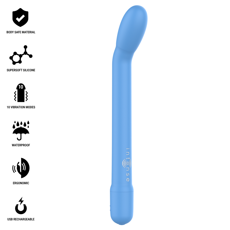 INTENSE - KARLIE RECHARGEABLE G-SPOT STIMULATOR BLUE