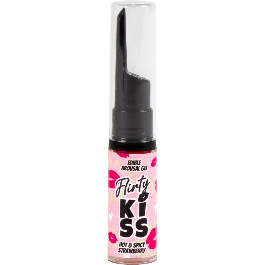 SECRETPLAY - FLIRTY KISS GELS WITH ORAL SEX EFFECTS STRAWBERRY  MINT 2 x 8 GR