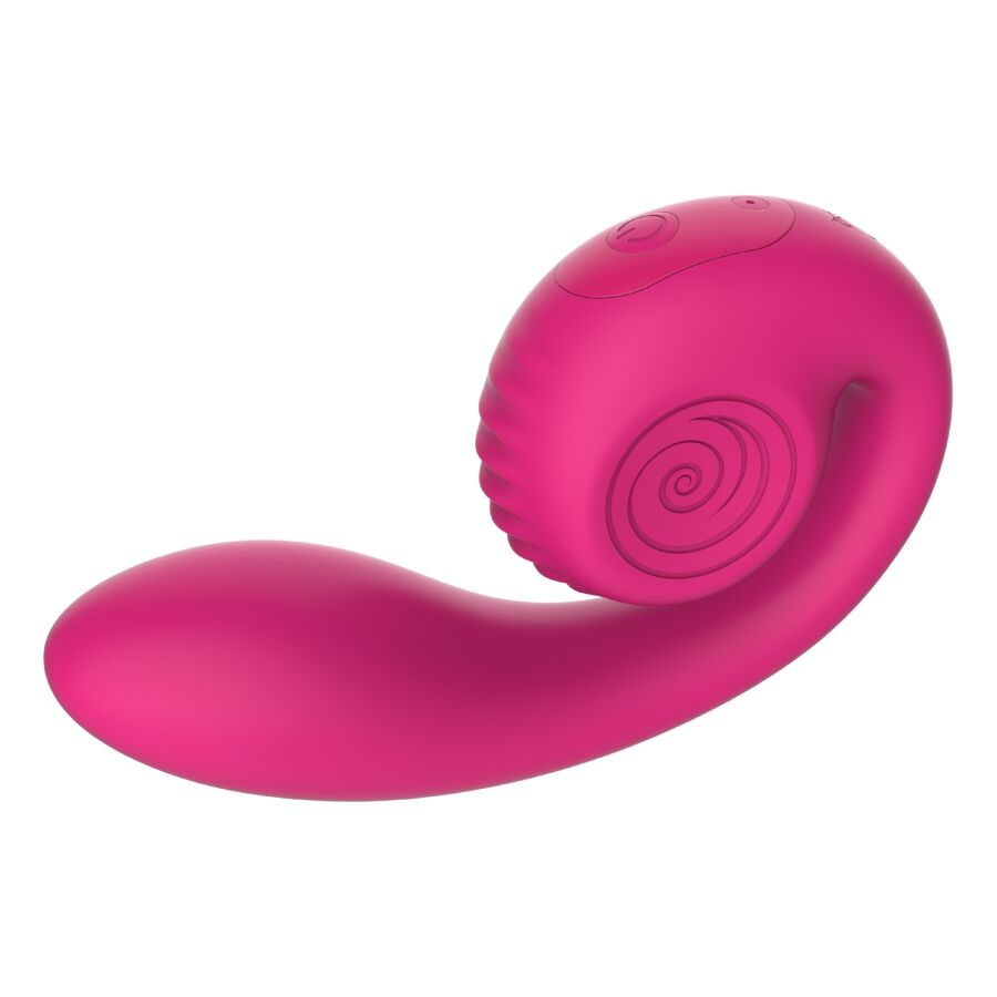 SNAIL VIBE - GIZI LITE DUAL G-SPOT CLITORAL PINK VIBRATOR
