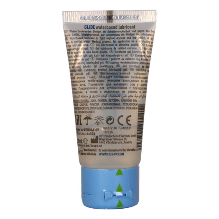 HOT - GLIDE LIQUID PLEASURE WATERBASED LUBRICANT 30 ML