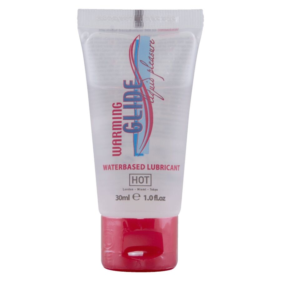 HOT - WARMING GLIDE LIQUID PLEASURE WATERBASED LUBRICANT 30 ML