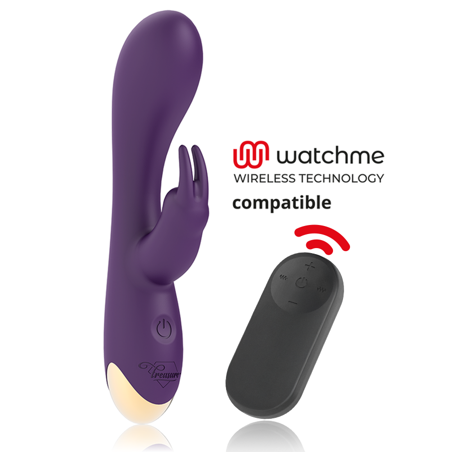 TREASURE - LAURENCE RABBIT VIBRADOR + MANDO CONTROL REMOTO WATCHME