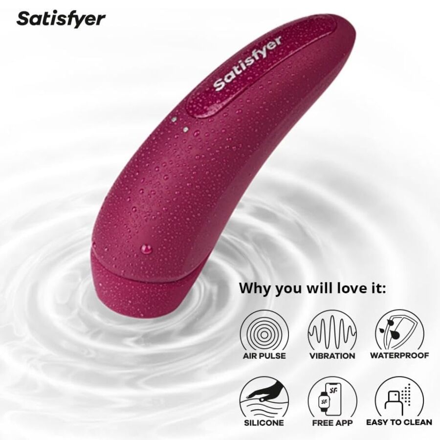 SATISFYER - CURVY 2 + ROSA