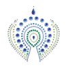 BIJOUX - INDISCRETS FLAMBOYANT BLUEGREEN