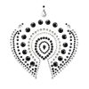 BIJOUX - INDISCRETS FLAMBOYANT BLACKSILVER