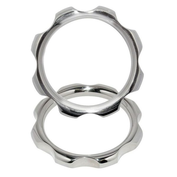 METAL HARD - METAL TORQUE RING FOR PENIS AND TESTICLES 50MM - Image 2