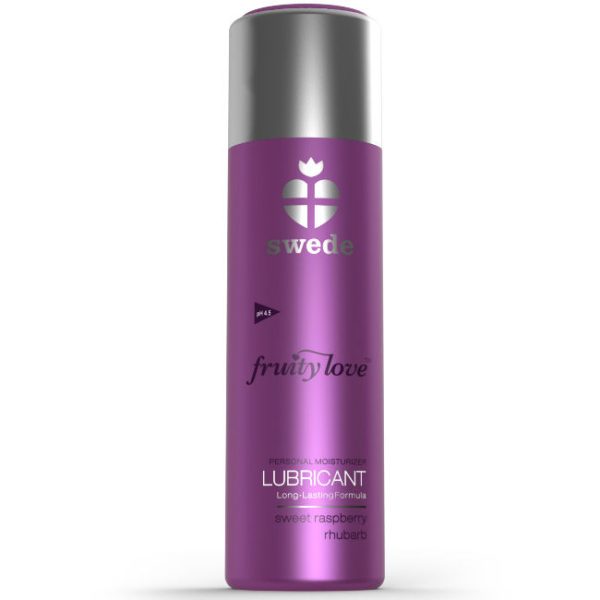 SWEDE - FRUITY LOVE LUBRICANT RASPBERRY RHUBARB 100 ML - Image 2