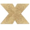 BIJOUX - INDISCRETS FLASH CROSS GOLD NIPPLE COVERS