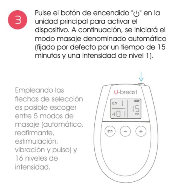 500 COSMETICS - U BREAST BREAST INCREASE ELECTROSTIMULATION - Image 4