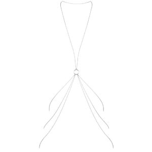 BIJOUX - MAGNIFIQUE METAL CHAINS FOR THE BODY 8 SILVER