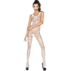 PASSION - WOMAN BS045 WHITE BODYSTOCKING ONE SIZE