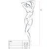 PASSION - WOMAN BS031 BODYSTOCKING BLACK ONE SIZE