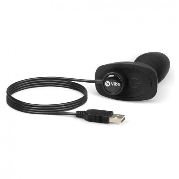 B-VIBE - RIMMING REMOTE CONTROL ANAL PLUG PETITE BLACK - Image 2