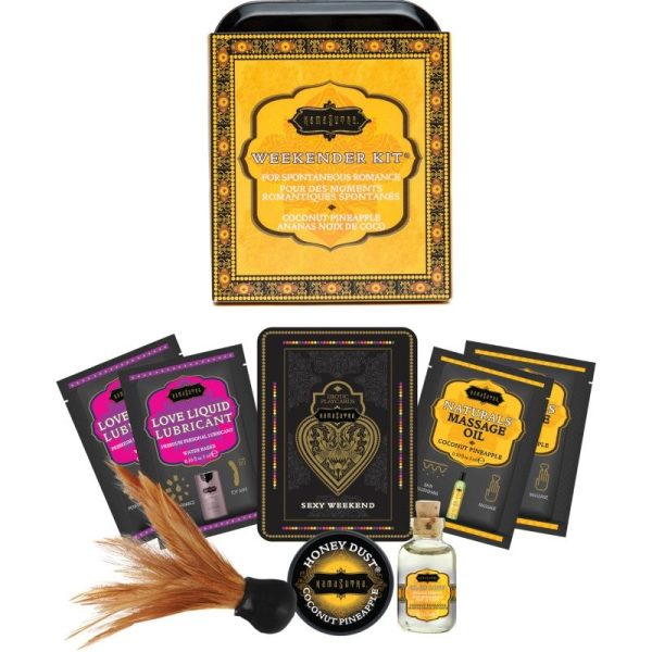 KAMASUTRA - WEEKENDER TIN KIT COCONUT AND PINEAPPLE - Image 2