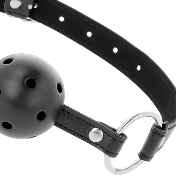 DARKNESS - BLACK BREATHABLE GAG - Image 3