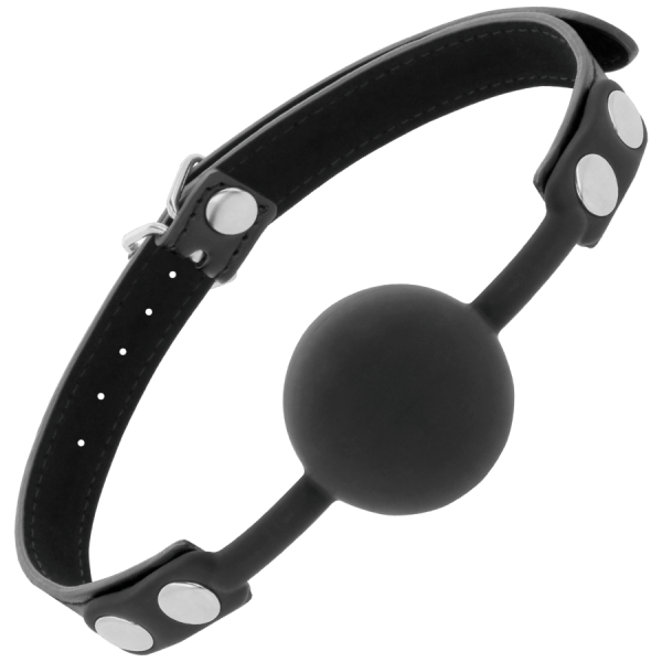 DARKNESS - BLACK SILICONE GAG - Image 2