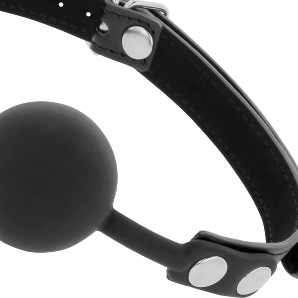 DARKNESS - BLACK SILICONE GAG - Image 3