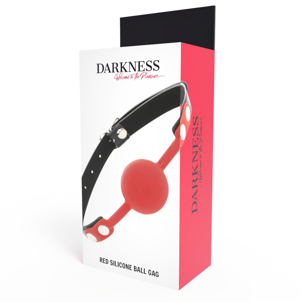 DARKNESS - RED SILICONE GAG - Image 4
