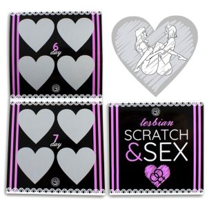 SECRETPLAY - SCRATCH  SEX GAME FOR COUPLES LESBIAN POSITIONS (ES/EN/FR/PT/DE)