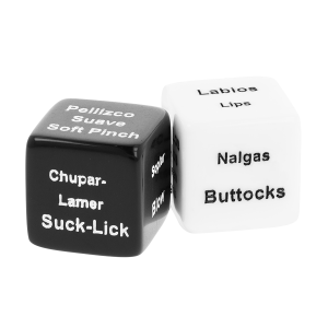 BLACKSILVER - DICE FOR COUPLES ES/EN