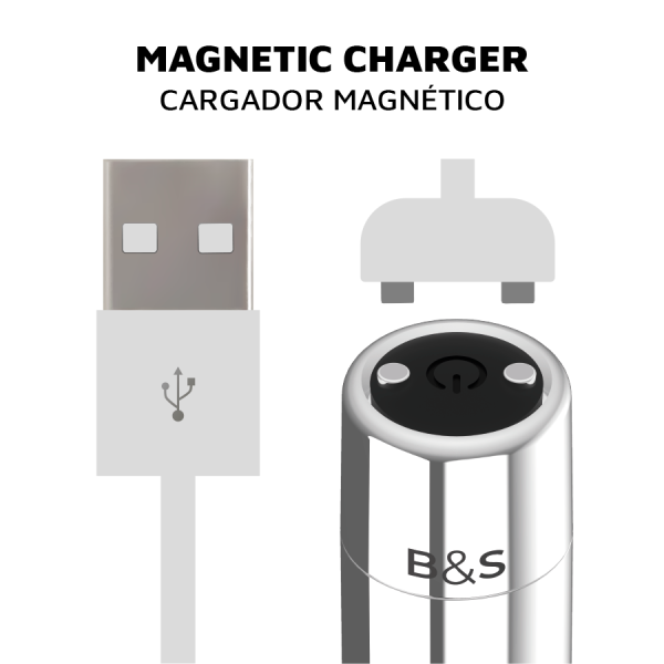 BLACKSILVER - KAILAN 2 SILVER VIBRATING MAGNETIC BULLET - Image 4
