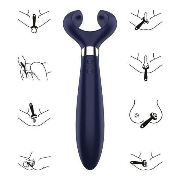 SATISFYER - ENDLESS FUN MULTI VIBRADOR 3 AZUL - Image 4