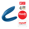 SATISFYER - PARTNER TOY WHALE VIBRATOR STIMULATING BOTH PARTNERS 2020 EDITION