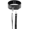 DARKNESS - BDSM COLLAR WITH BLACK LOCK