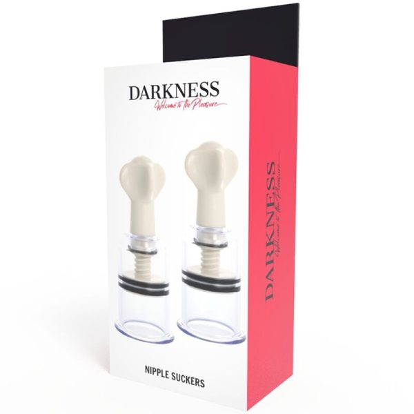 DARKNESS - TRANSPARENT NIPPLE STIMULATING WAVES 5CM DIMETER - Image 4