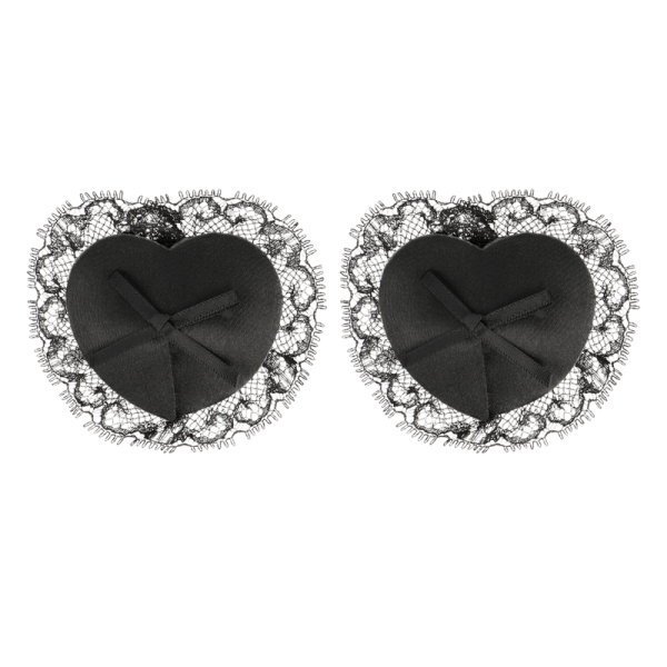 COQUETTE CHIC DESIRE - NIPPLE COVERS LACE BLACK - Image 3