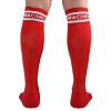 MACHO - CALCETINES LARGOS TALLA UNICA ROJO