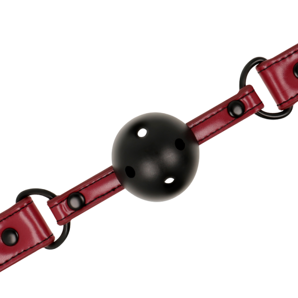 FETISH SUBMISSIVE DARK ROOM - BREATHABLE GAG - Image 3
