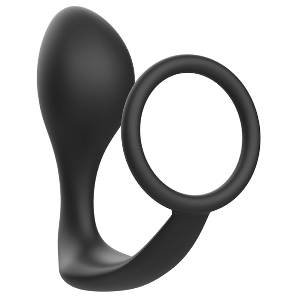 ADDICTED TOYS - ANAL PLUG WITH BLACK SILICONE RING - Image 3