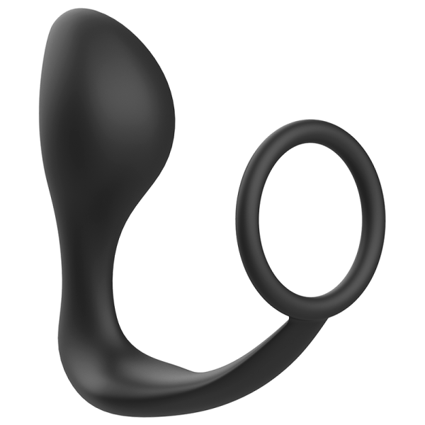 ADDICTED TOYS - ANAL PLUG WITH BLACK SILICONE RING - Image 2