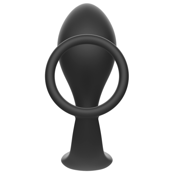 ADDICTED TOYS - ANAL PLUG WITH BLACK SILICONE RING - Image 4