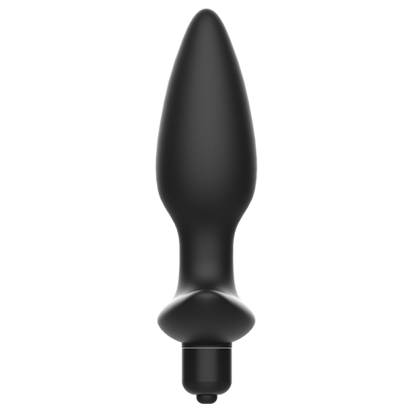 ADDICTED TOYS - MASSAGER PLUG ANAL WITH VIBRATION BLACK - Image 4